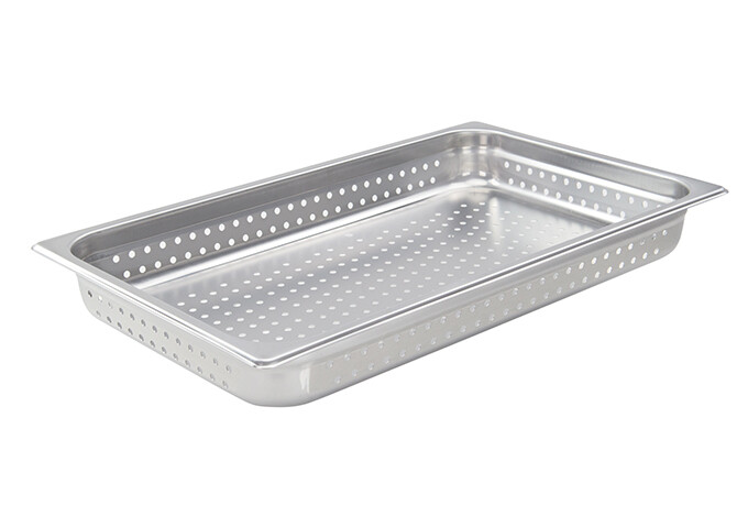 Steam Pan 2-1/2" Deep Perf. Full Size