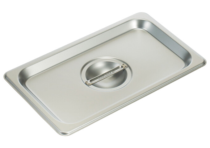 Steam Pan Cover Solid Quarter Size