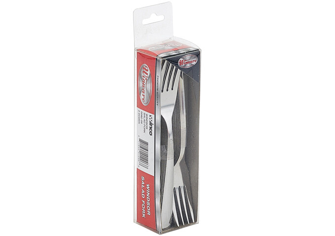 Salad Fork 6-1/4" Windsor Clear Pack 2dz.
