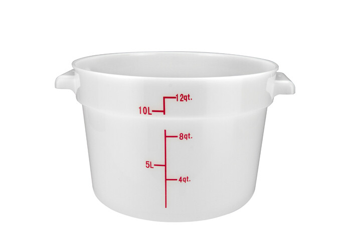 Storage Container 12qt. Round White