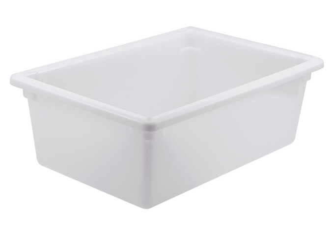 Food Storage Box 18"x26"x12" White