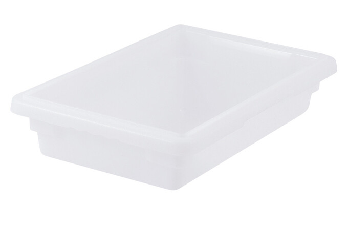 Food Storage Box 18"x12"x3" White