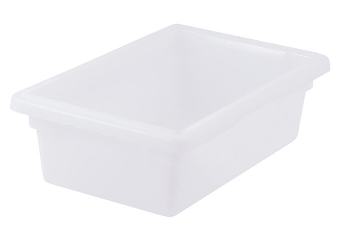 Food Storage Box 18"x12"x6" White