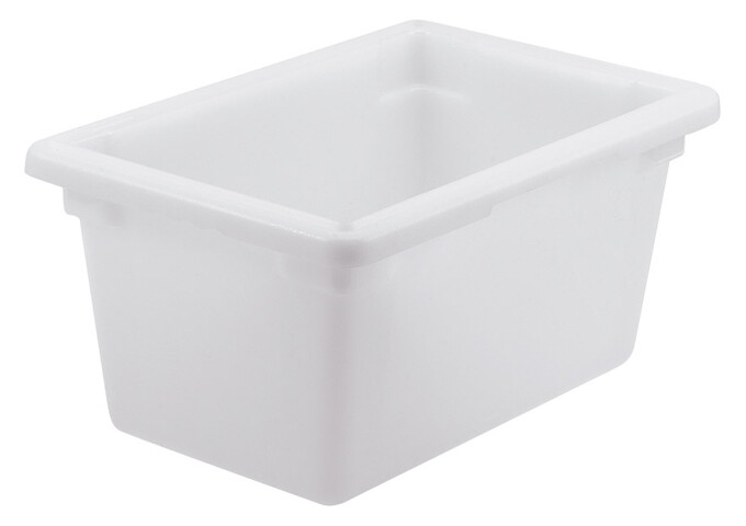 Food Storage Box 18"x12"x9" White