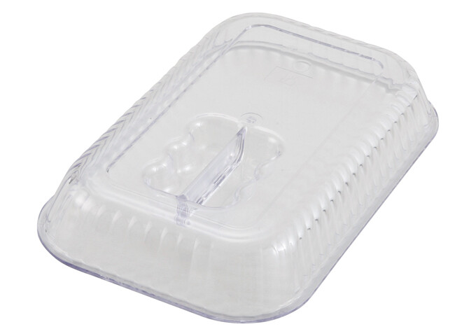 Cover 10"x7" Clear For Deli Crock