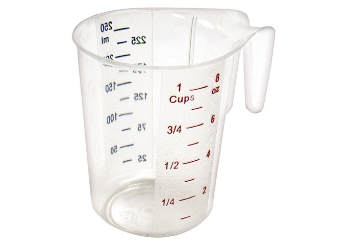 Measuring Cup 1Cup Poly