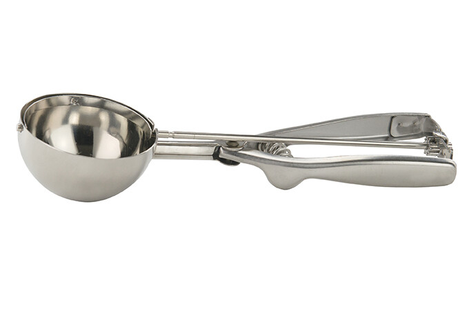 Disher 3-3/4oz. Squeeze S/S