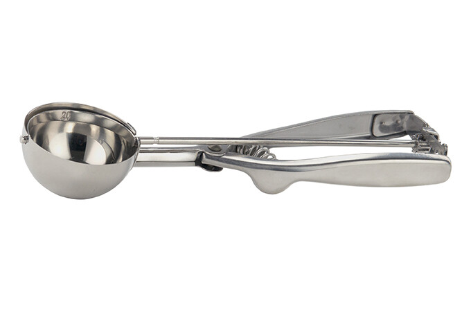 Disher 2-1/2oz. Squeeze S/S