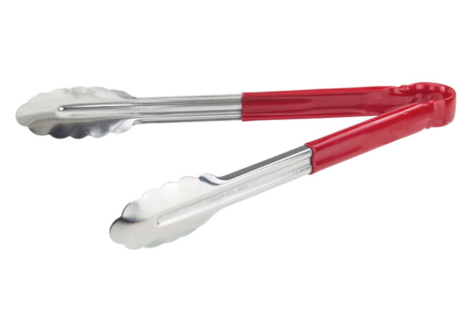 Tong 12" Utility For Cold Red