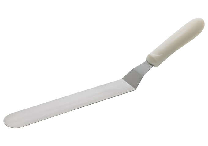Spatula 8-1/2" Offset White