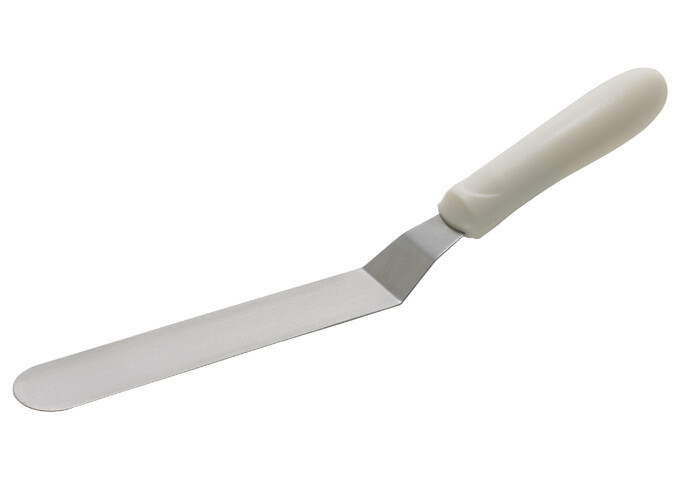 Spatula 6-1/2" Offset White