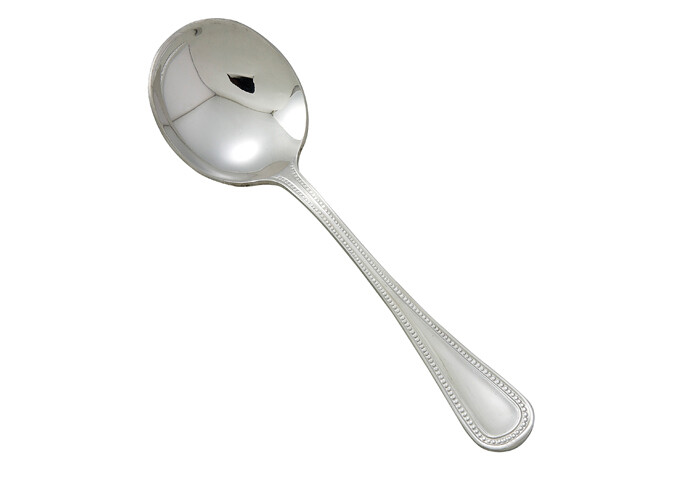 Bouillon Spoon 5-/78" Deluxe Pearl