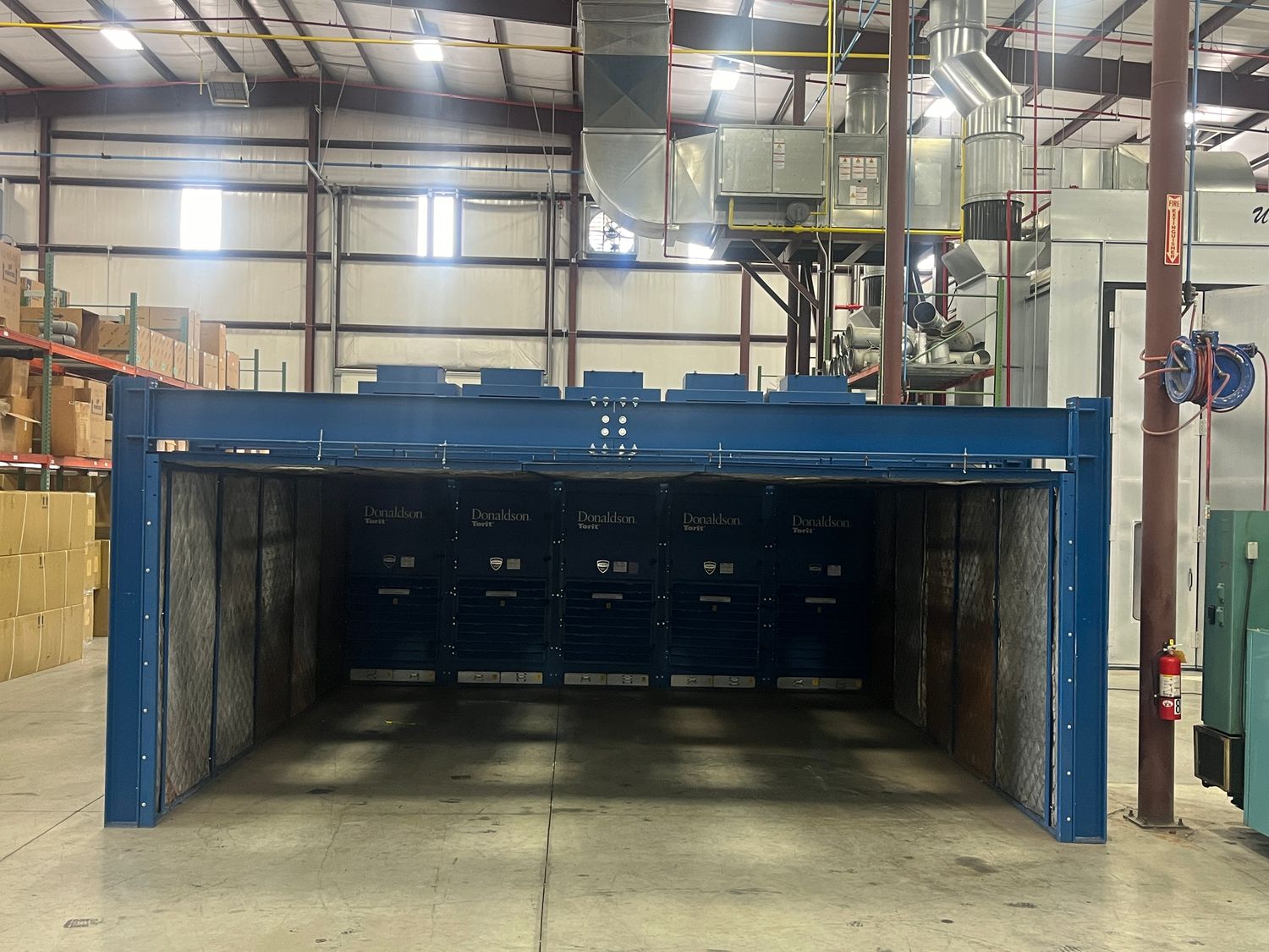Donaldson DWS6-5 Dust Booth (for sanding, grinding, etc.) with High Temperature Shutdown Controls