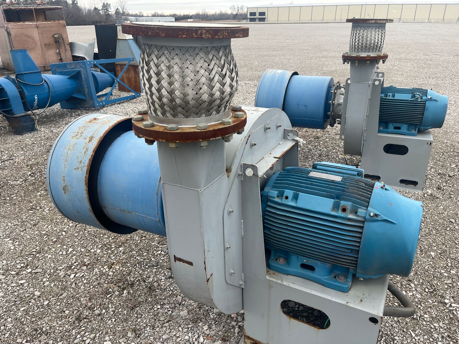 Clean Air Pressure Blower with Air Filter Intake Assembly (Q-250540)