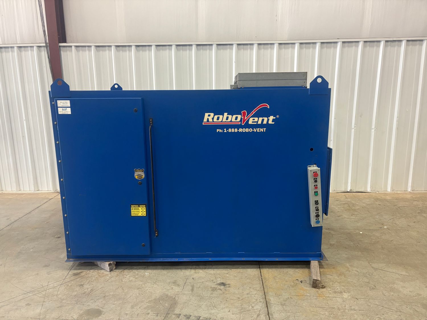 Robovent DFS-8000-8 with Fire Protection