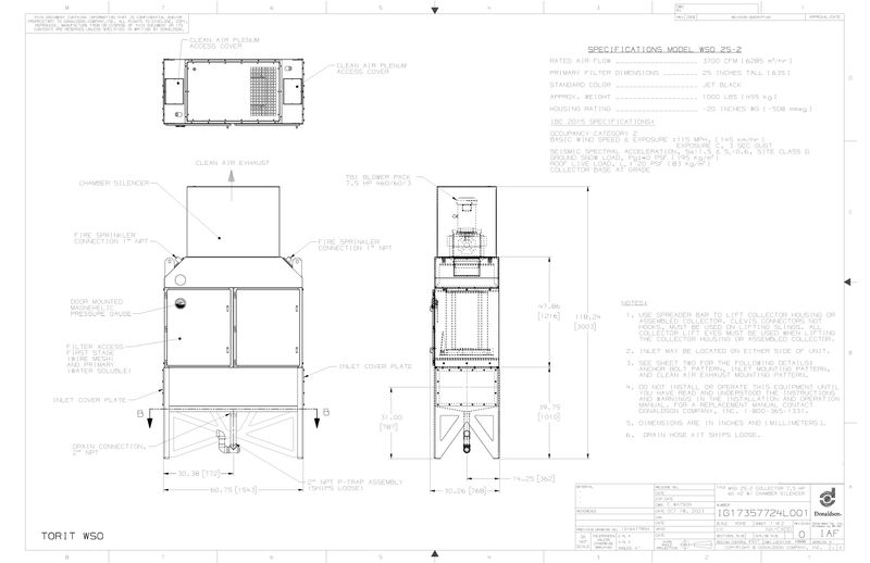 Donaldson WSO25-2 Mist Collector (Q-262329)