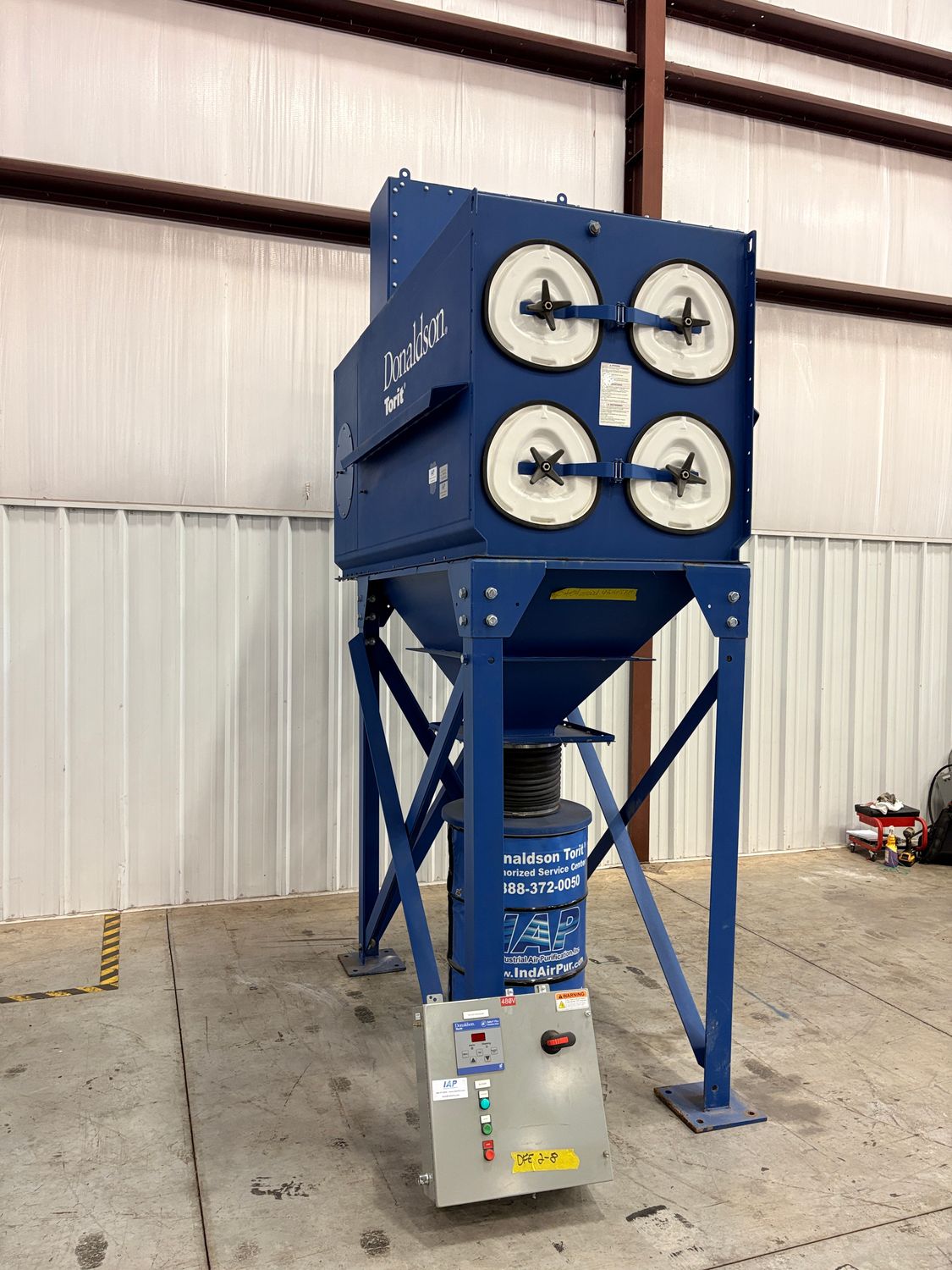 Donaldson DFE2-8, 10 HP, 460V/3, Used