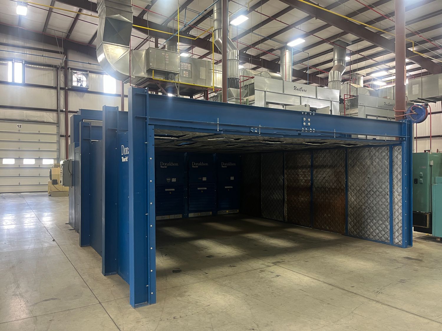 Donaldson DWS 6-5 Booth, High Temp Shutdown Donaldson DWS 6-5 Booth, High Temp Shutdown