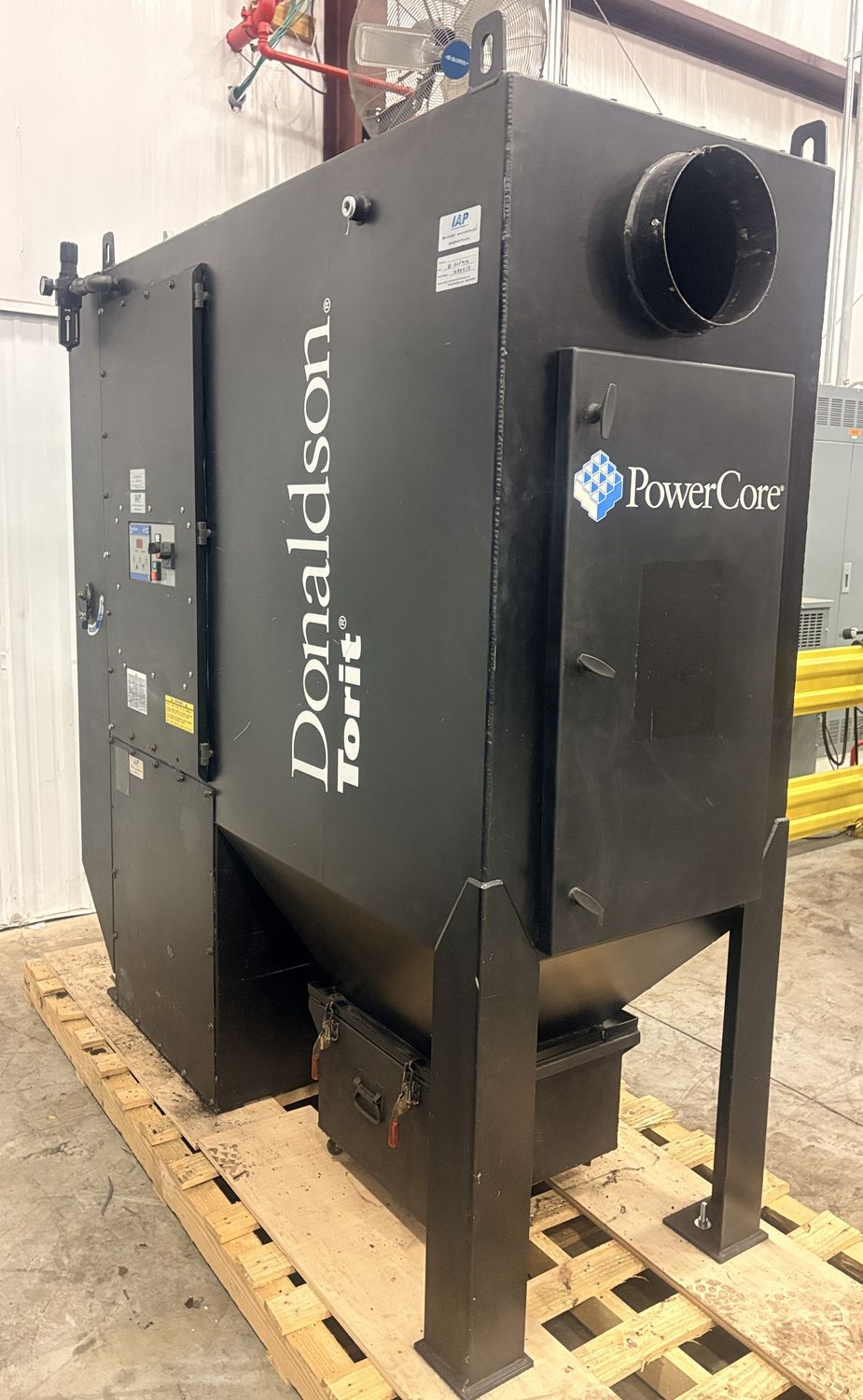 Donaldson Torit TG4, 5 HP, 460V/3, Black