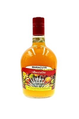 Mezcal Liqueur with Passionfruit