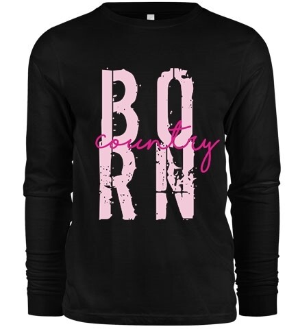 born a cowgirl BCA wms tshirt