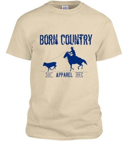Born Country UNI style tshirt