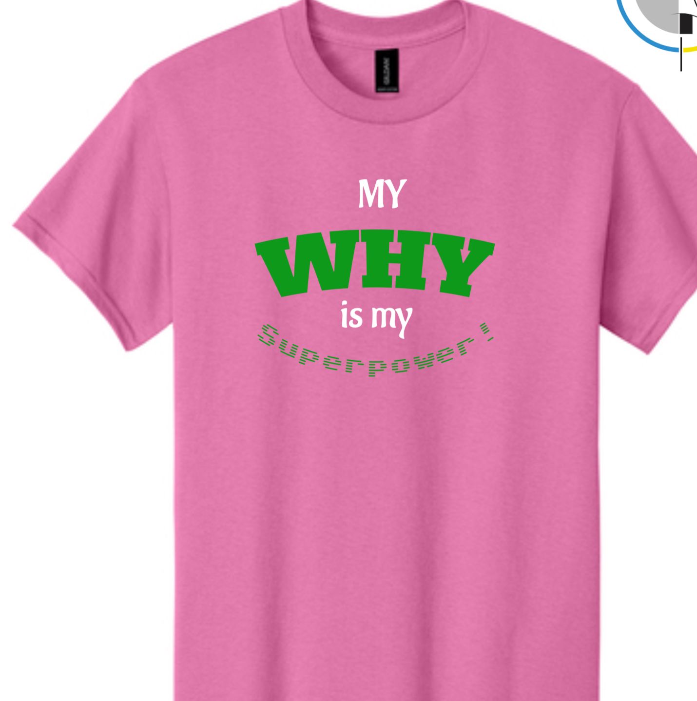 My WHY is my Superpower-Pink