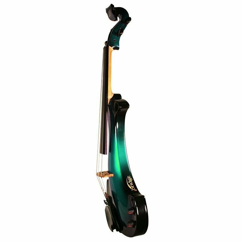 Aquila 4 String Electric Violin Green/Black