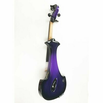 Aquila 4 String Electric Violin Purple/Black
