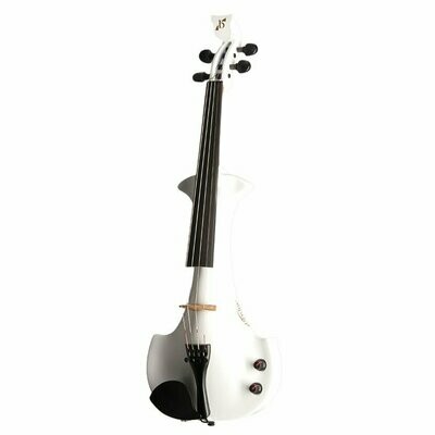 Aquila 4 String Electric Violin White