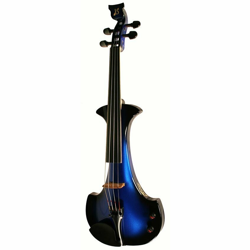 Aquila 4 String Electric Violin Blue/Black