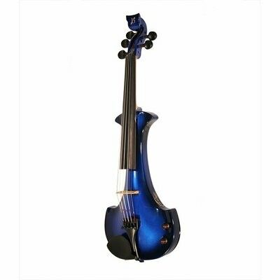 Lyra 5 String Electric Violin Blue/Black