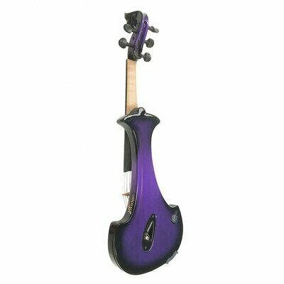 Lyra 5 String Electric Violin Purple/Black