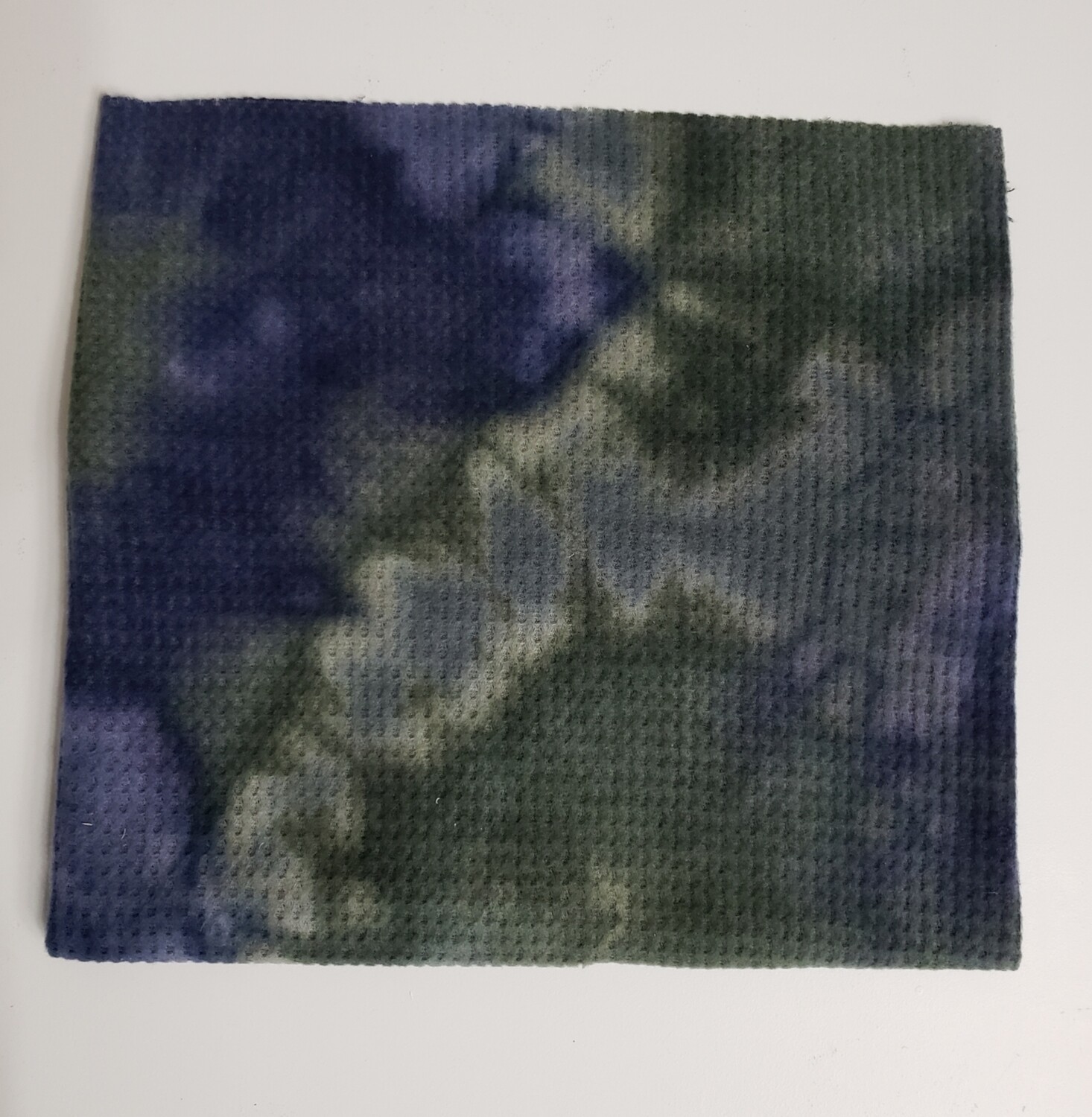 Blue green tie dye sweater romper