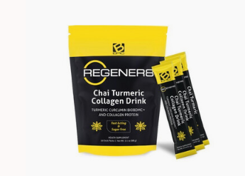 Regener8 Chai Turmeric Curcumin Collagen Drink