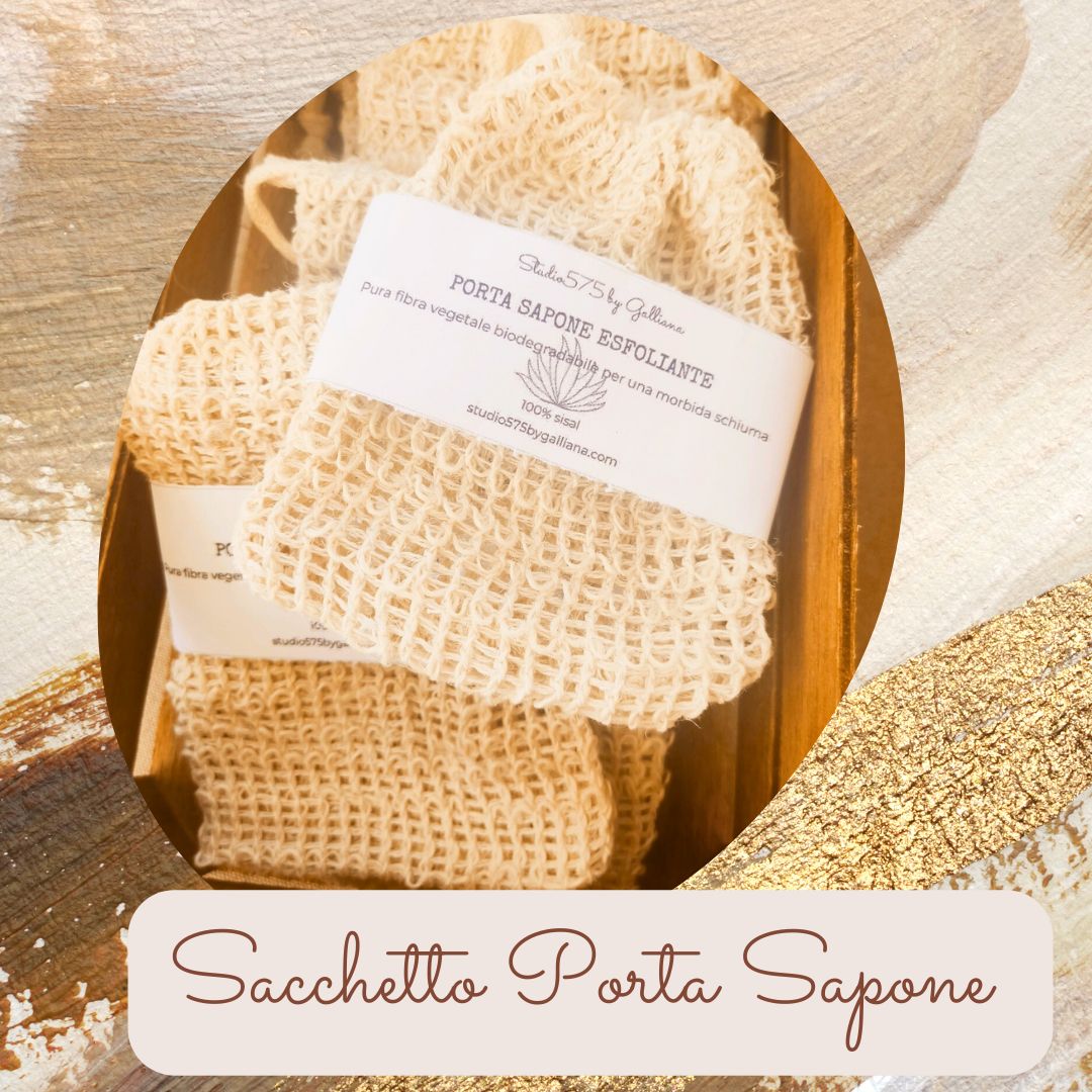SISAL NATURALE SACCHETTO PORTA SAPONE