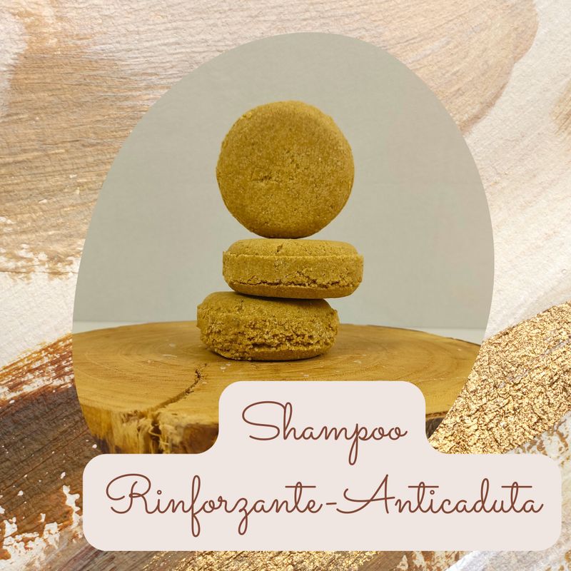 SHAMPOO &amp; BALSAMO SOLIDO RINFORZANTE NATURALE