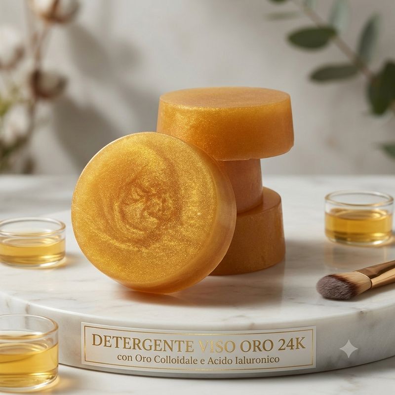 DETERGENTE VISO ILLUMINANTE ORO 24K