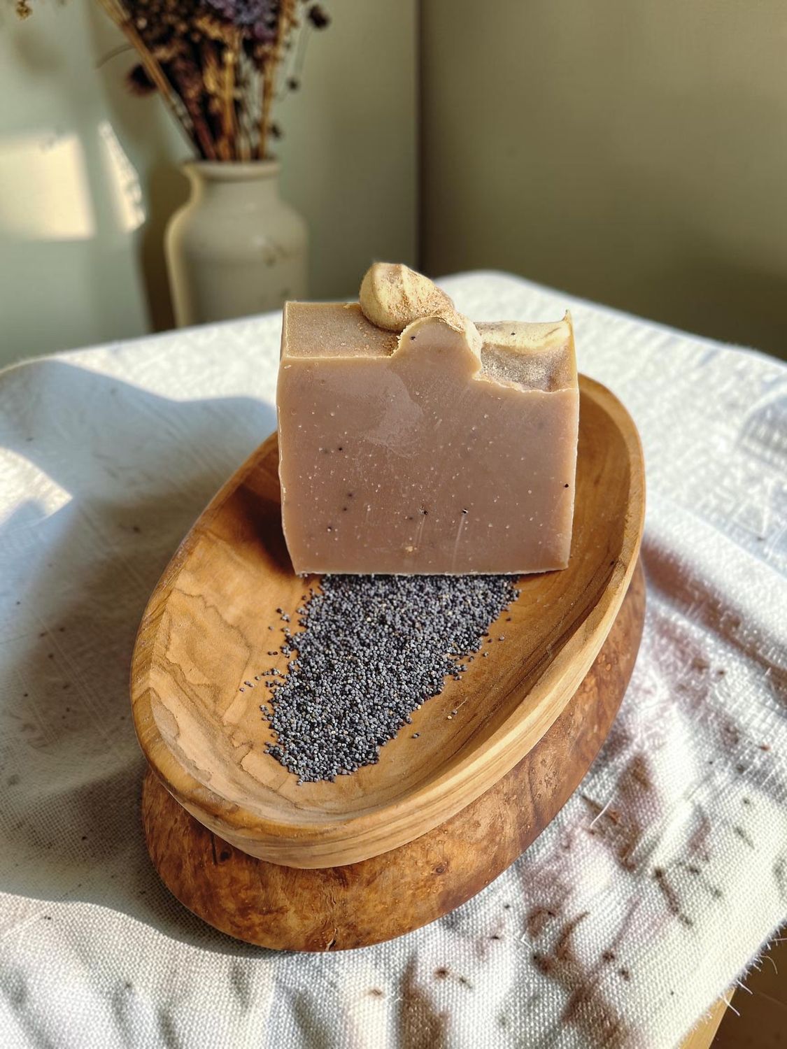 Vanilla soap bar