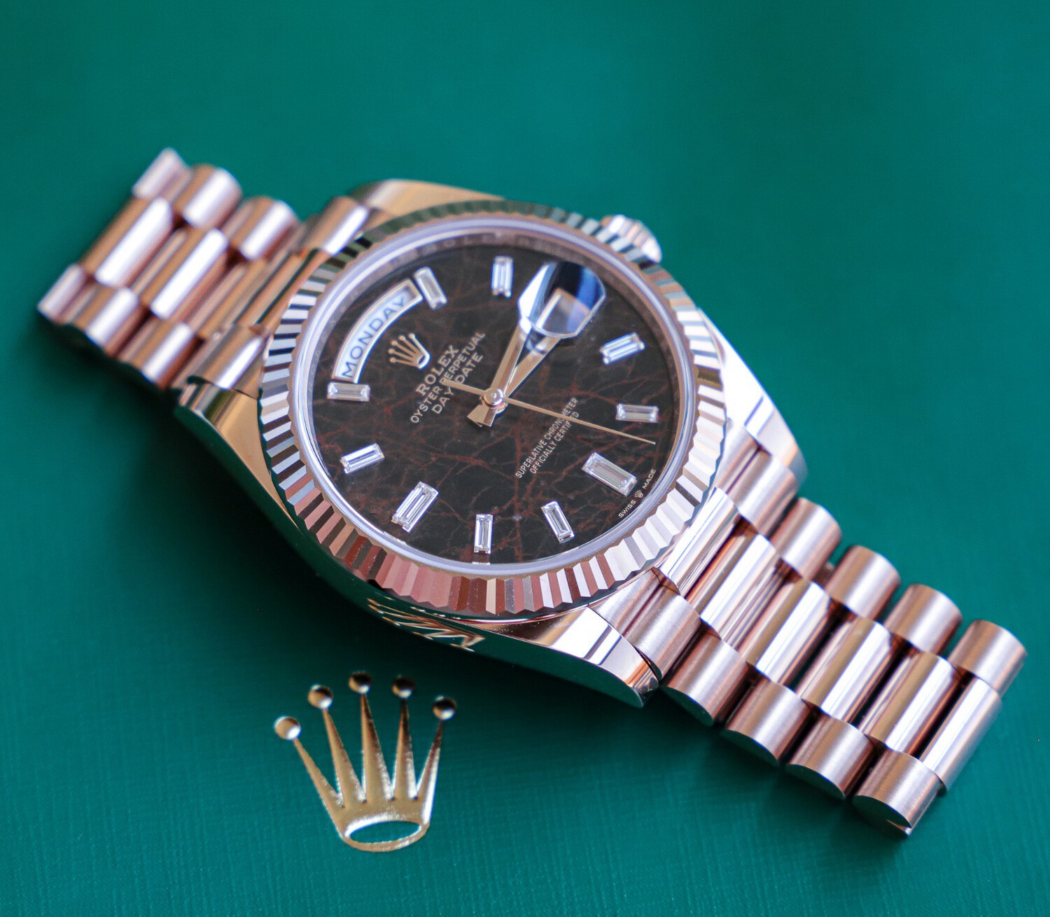 rolex eisenkiesel dial