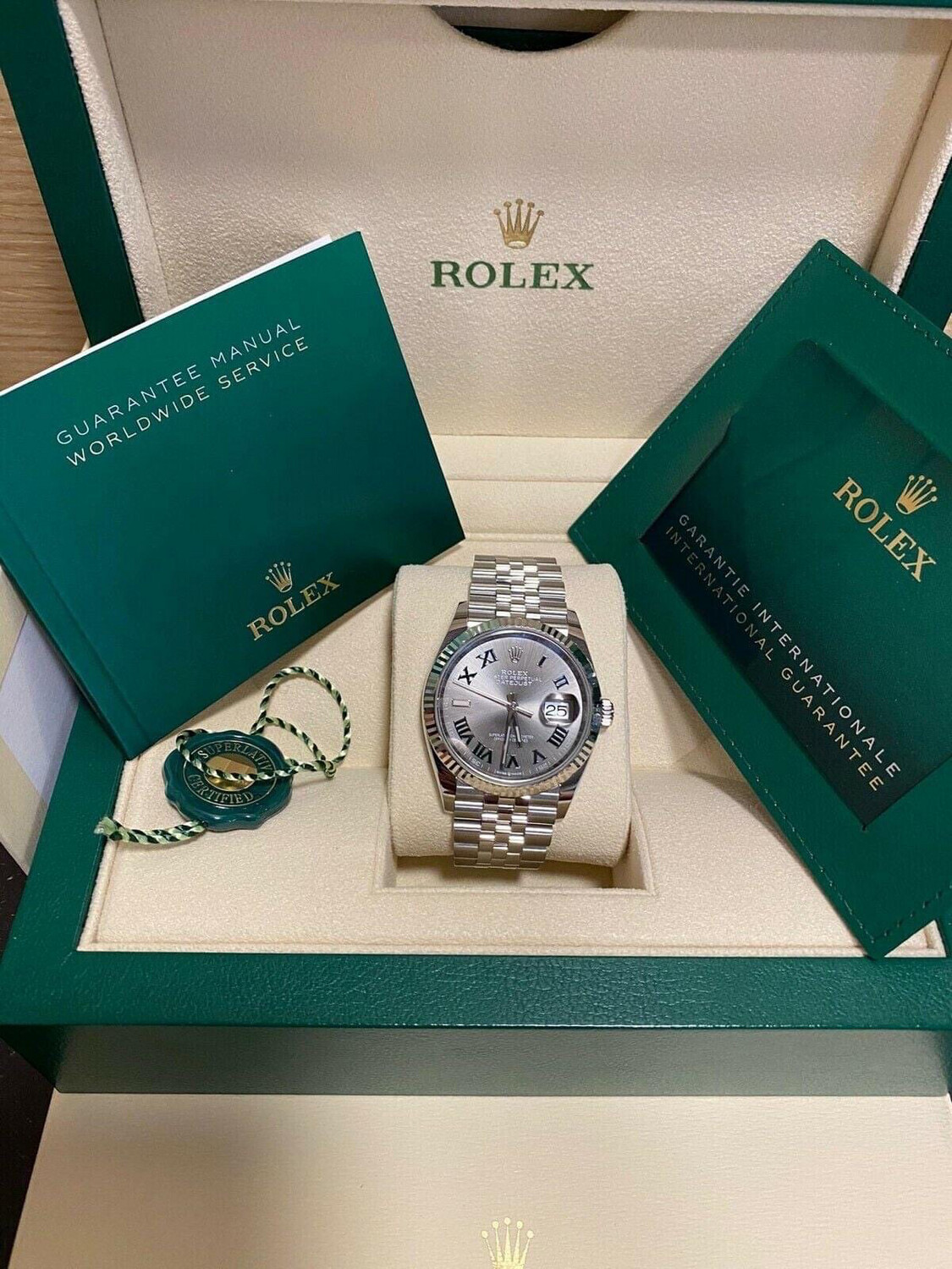 How to set a rolex online datejust