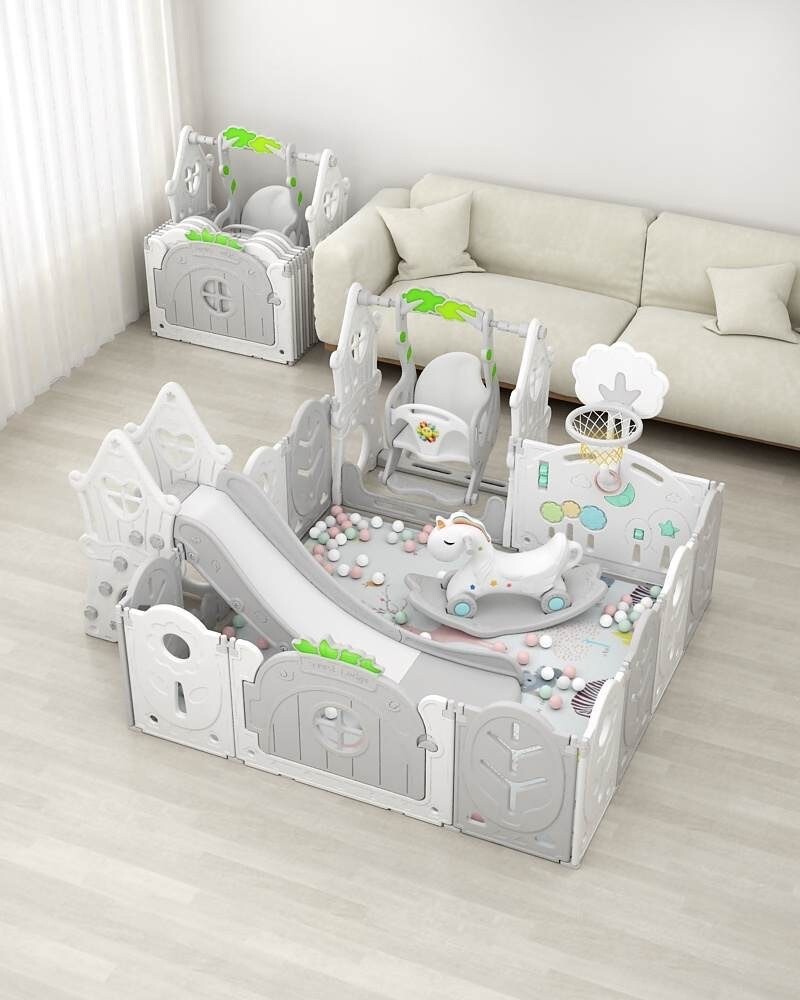 Grey - Playpen