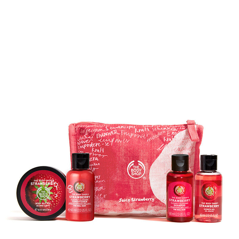 THE BODY SHOP Juicy Strawberry Delights Bag