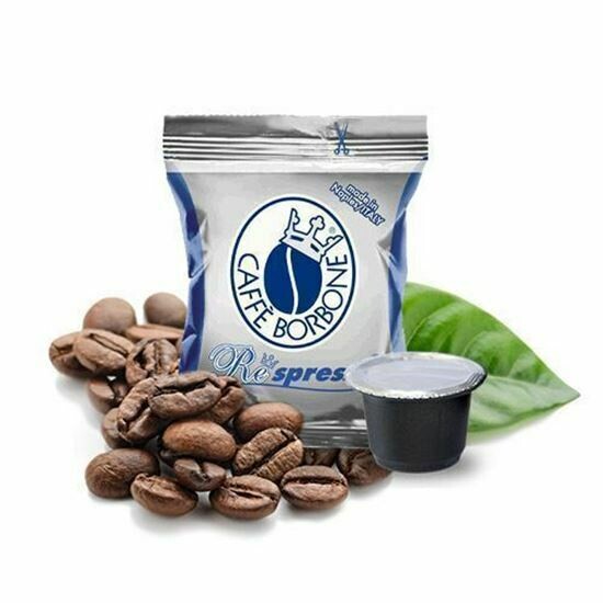 Caffe Borbone Capsules (100 PCs) BLUE, Nespresso Compatible