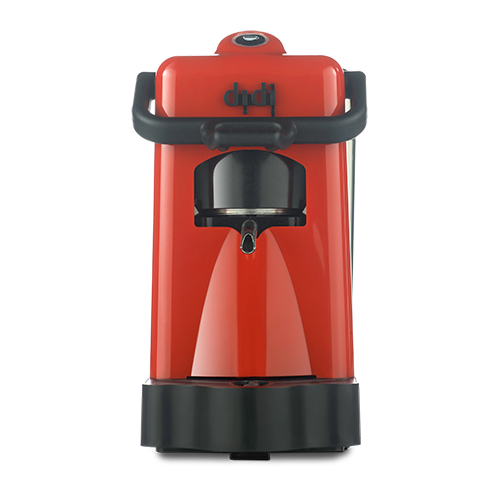 DIDI BORBONE Red coffee machine with Pack Of 80 FREE pods