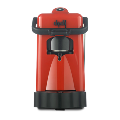 DIDI BORBONE Red coffee machine with Pack Of 80 FREE pods