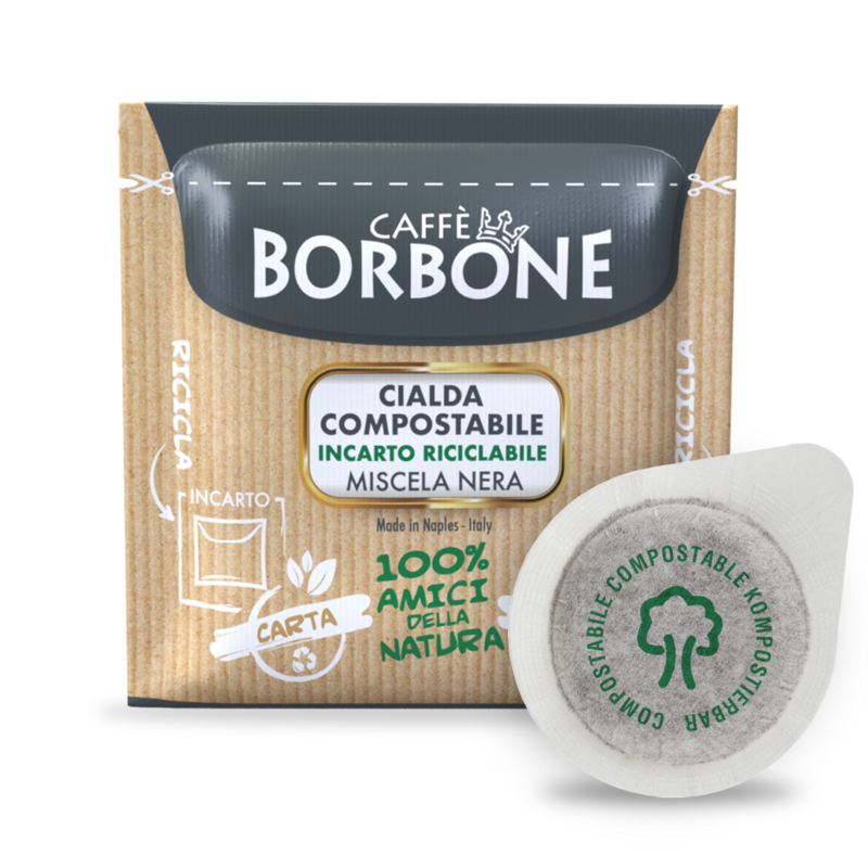 Coffee Pods Black Blend Borbone 50 PCs Paper Pods