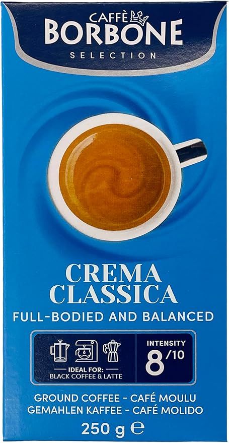 CAFFE BORBONE CREMA CLASSICA GROUND FILTER COFFEE
