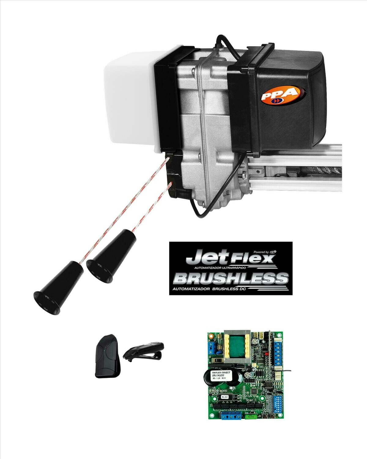MOTOR PORTON LEVADIZO PPA BH POWER BOLT BLDC JETFLEX