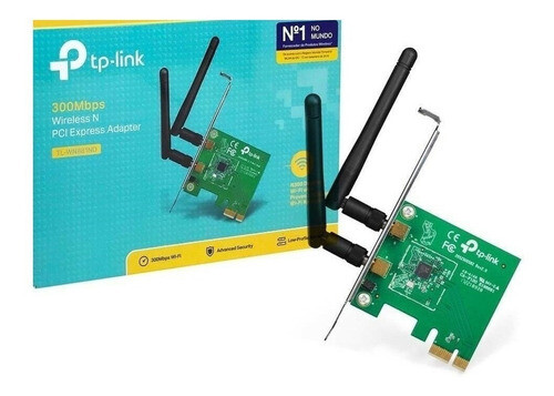 Adaptador PCI Express inalámbrico n de 300 MBPS TL-WN881ND